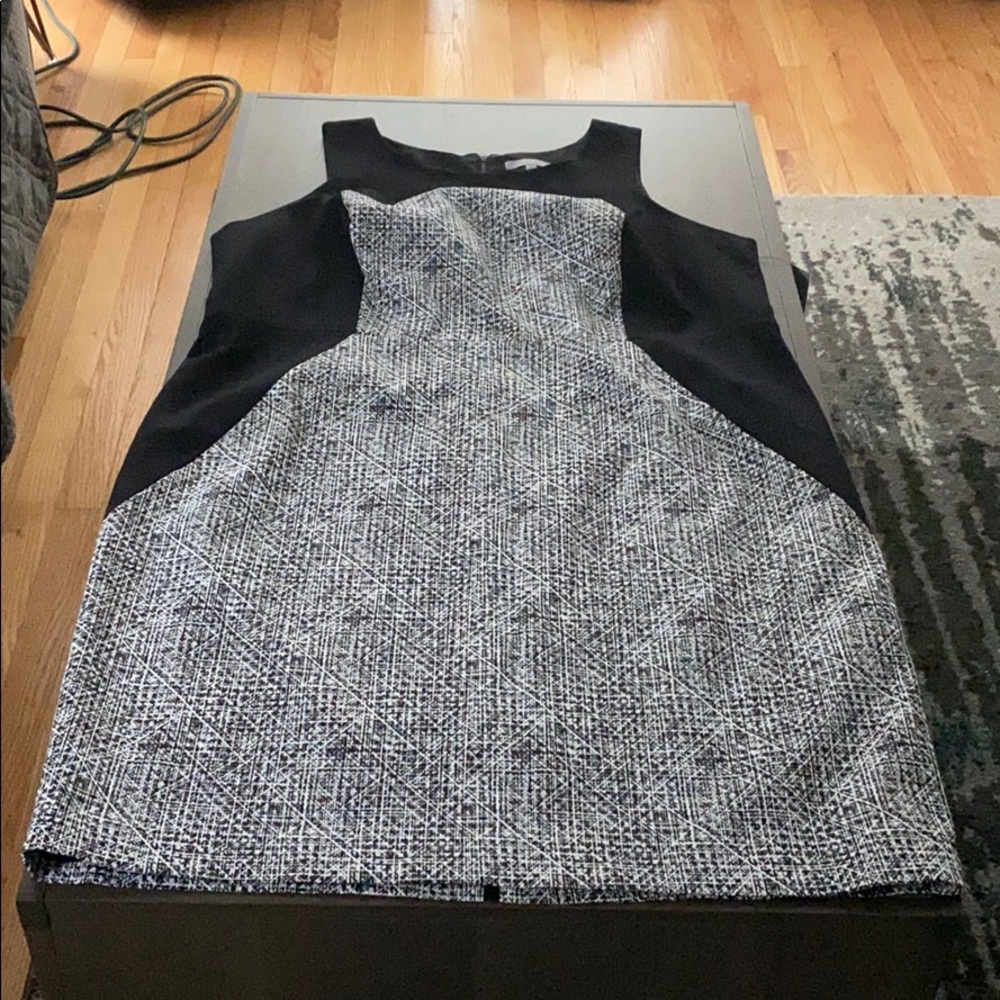 BNWT sheath black and white dress - sz 22w